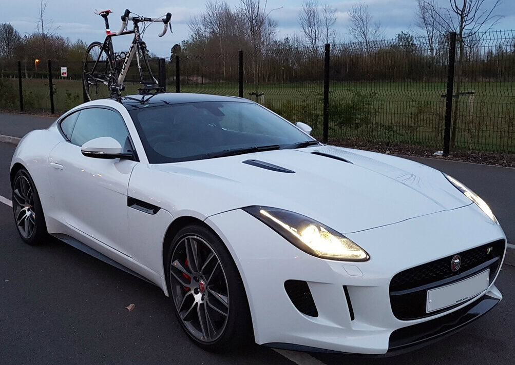F type shop bike rack